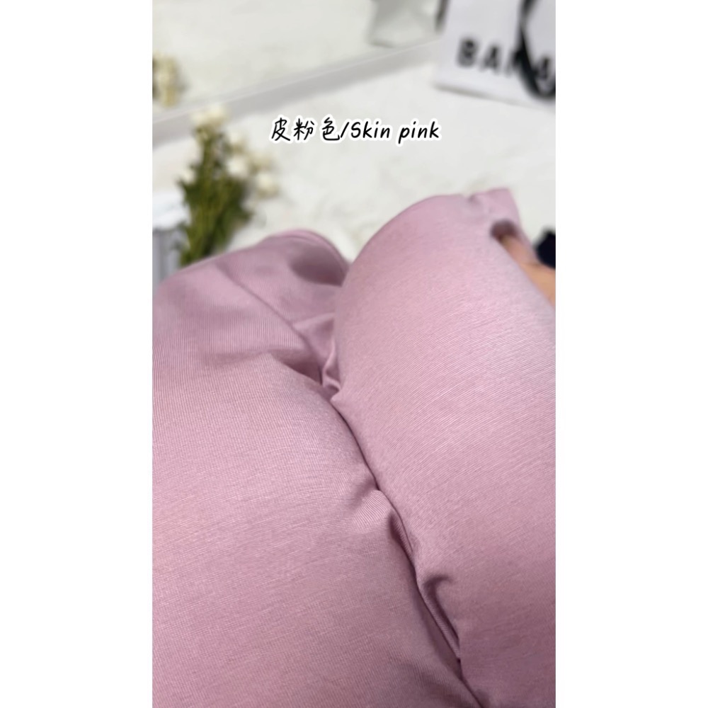 莫代爾棉有胸墊過膝長裙(一件連身式)-規格圖9