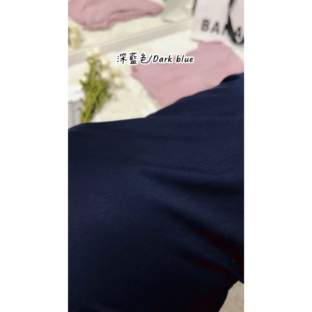 莫代爾棉有胸墊過膝長裙(一件連身式)-規格圖9