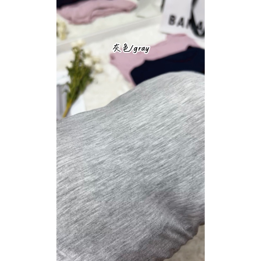 莫代爾棉有胸墊過膝長裙(一件連身式)-規格圖9