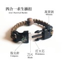 排灣族傳統晶土琉璃求生手環-規格圖3