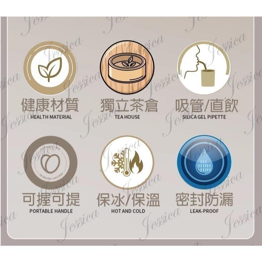 【大容量_陶瓷保溫杯_冷熱飲都能安心裝】陶瓷保溫杯 隨行杯 咖啡杯 環保杯 保溫杯 飲料杯 保冰杯 吸管保溫杯 提提杯-細節圖8