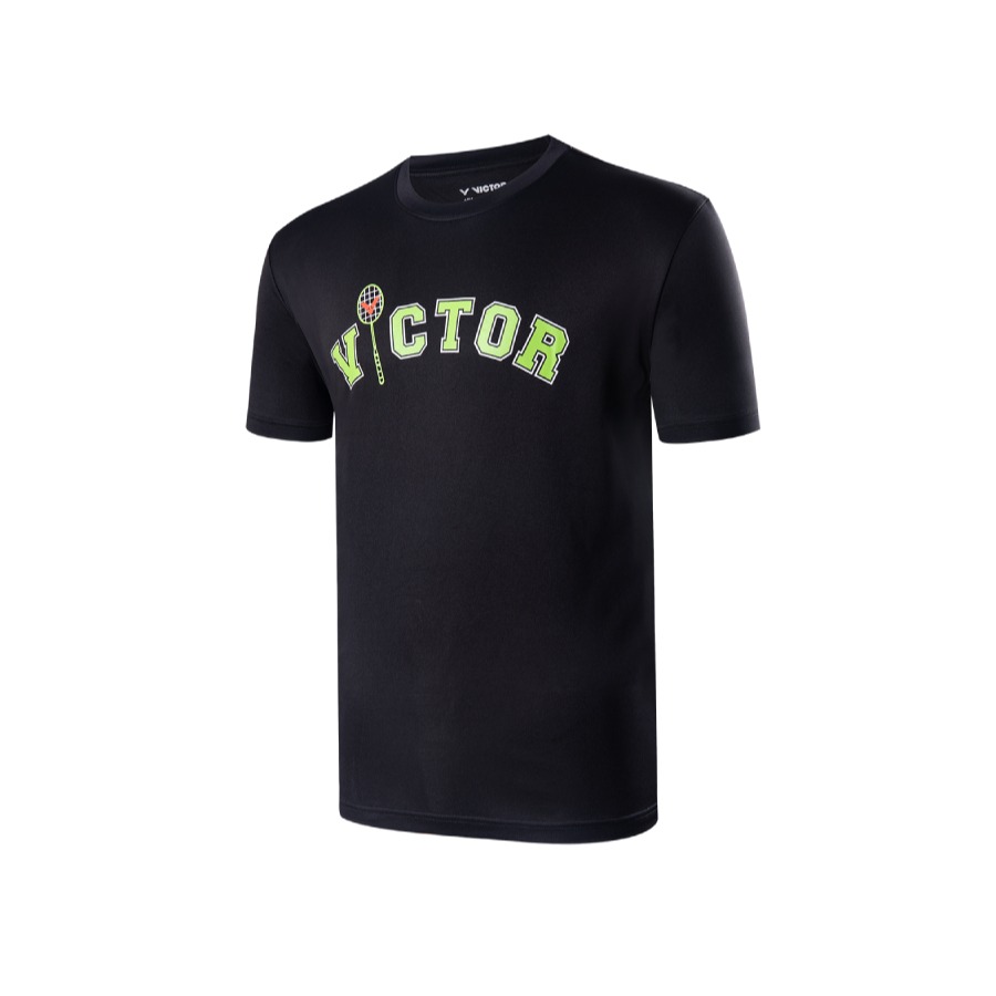 【力揚體育 羽球】 勝利 弧形 VICTOR T-Shirt 中性款 T-2403 羽球 中性款 羽球衣 羽球服飾-細節圖2