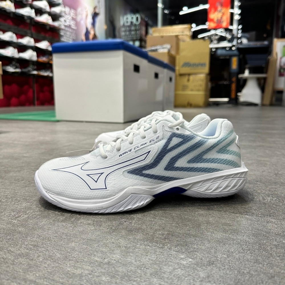 【力揚體育 羽球】 美津濃 71GA228542 羽毛球鞋 WAVE CLAW EL 2 WIDE MIZUNO-細節圖2