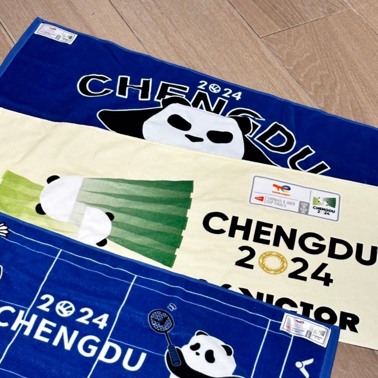 【力揚體育 羽球】 VICTOR 湯優盃 紀念運動毛巾 C-4195TUC 運動毛巾 C-4194TUC C-4196-細節圖2