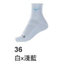 【力揚體育 羽球店】 Mizuno 32TXB001 羽球襪 羽球厚襪 運動厚襪 美津濃 女款羽球襪 32TXB011-規格圖10