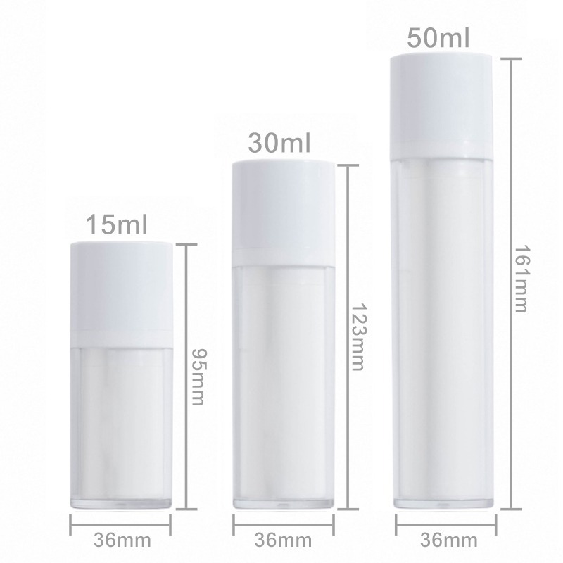 *LyDia甘仔店* 15ml 30ml 50ml PP 內管 磨砂 真空瓶 乳液瓶 按壓瓶 真空按壓瓶 分裝瓶-細節圖5