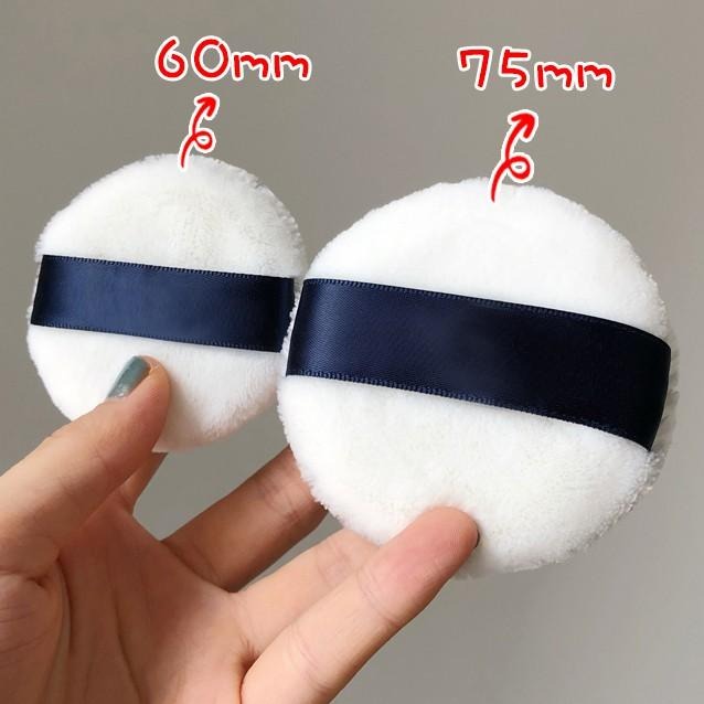 *LyDia甘仔店* 55mm 60mm 天鵝絨 立絨 粉撲 絨毛 收納盒 收納袋 蜜粉撲 散粉撲 定妝 蜜粉 散粉-細節圖4