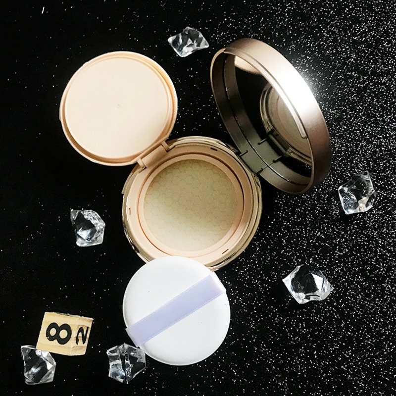 *LyDia甘仔店* DIY 氣墊粉餅 超薄款 金色 氣墊腮紅 空盒 氣墊外殼+內芯+海綿+粉撲-細節圖2