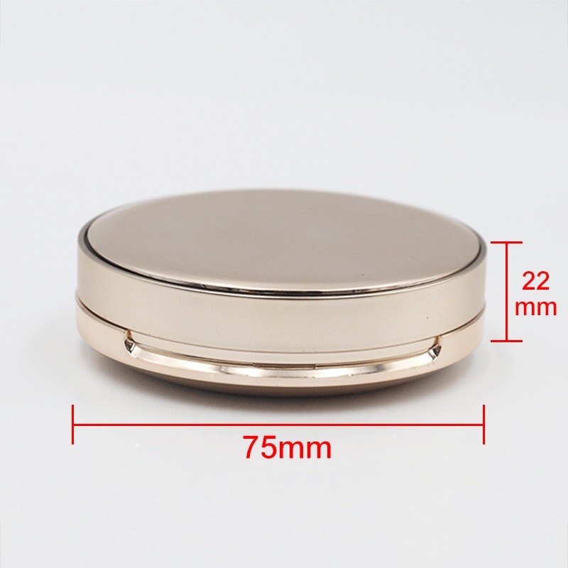 *LyDia甘仔店* DIY 氣墊粉餅 超薄款 金色 氣墊腮紅 空盒 氣墊外殼+內芯+海綿+粉撲-細節圖5