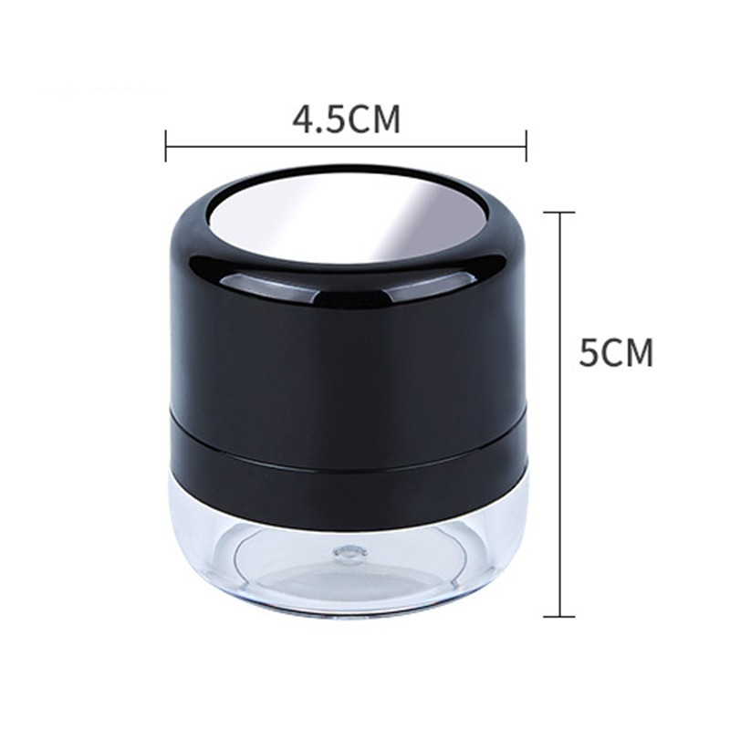 *LyDia甘仔店* DIY 10g 蘑菇頭 攜帶式 蜜粉 腮紅 分裝 鏡子 帶 粉撲 蘑菇 氣墊 蜜粉盒 便攜 分裝盒-細節圖5