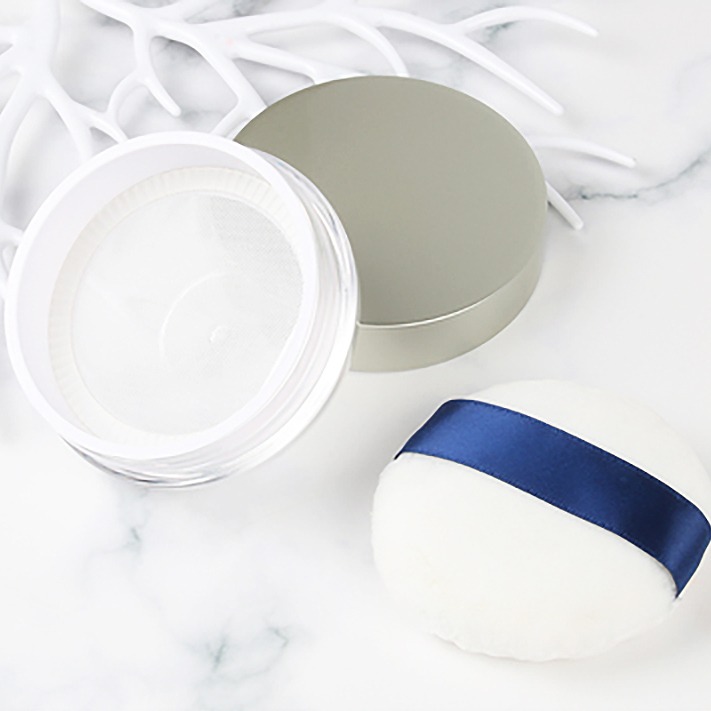 *LyDia甘仔店* DIY 20g 30g 大容量 蜜粉盒 附粉撲 分裝盒 篩網 彈力網 蜜粉 散粉 空盒-規格圖6