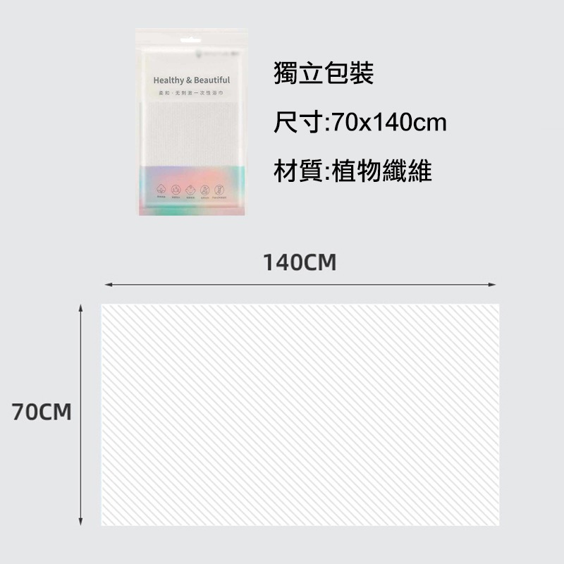 *LyDia甘仔店* 厚版 一次性浴巾 拋棄式浴巾 加厚 免洗浴巾 隨身浴巾 一次性 出差 旅行-細節圖6