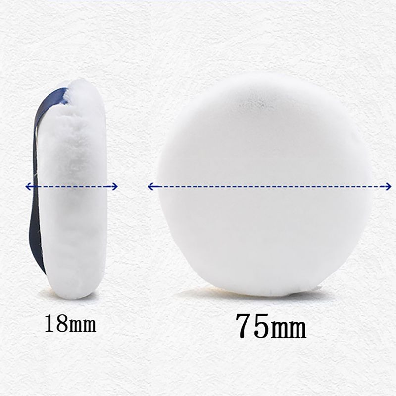 *LyDia甘仔店* 外銷 日本 天鵝絨 立絨 粉撲 絨毛 大號 粉撲 收納袋 收納盒 柔軟 蜜粉撲 散粉撲 蜜粉 散粉-細節圖6