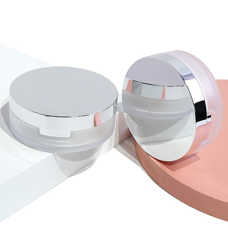 *LyDia甘仔店* DIY 圓形 鏡面 翻蓋 隔層 蜜粉盒 附粉撲 分裝盒 鏡子 篩網 彈力網 蜜粉 散粉盒 空盒-細節圖3