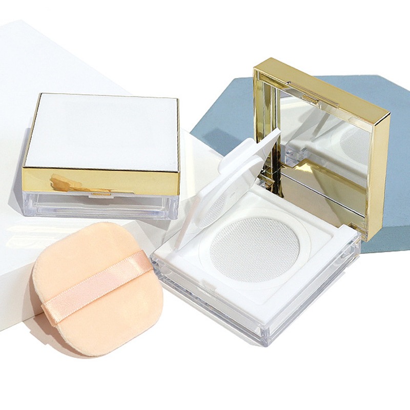 白色金邊一套(附粉撲)