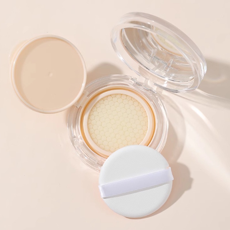 *LyDia甘仔店* DIY 氣墊粉餅 氣墊腮紅 空盒 磨砂 透明 圓形 氣墊外殼+內芯+海綿+粉撲-細節圖4