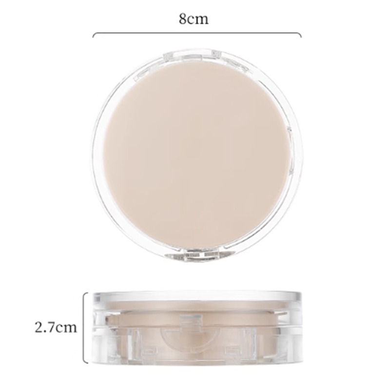 *LyDia甘仔店* DIY 氣墊粉餅 氣墊腮紅 空盒 磨砂 透明 圓形 氣墊外殼+內芯+海綿+粉撲-細節圖6