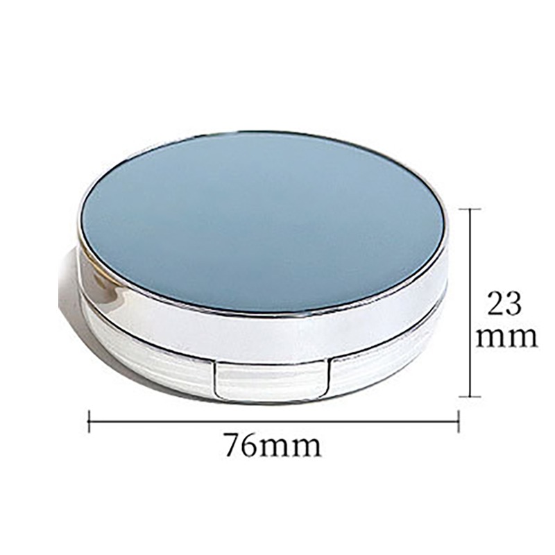 *LyDia甘仔店* DIY 氣墊粉餅 超薄款 星光藍 氣墊腮紅 空盒 氣墊外殼+內芯+海綿+粉撲-細節圖3