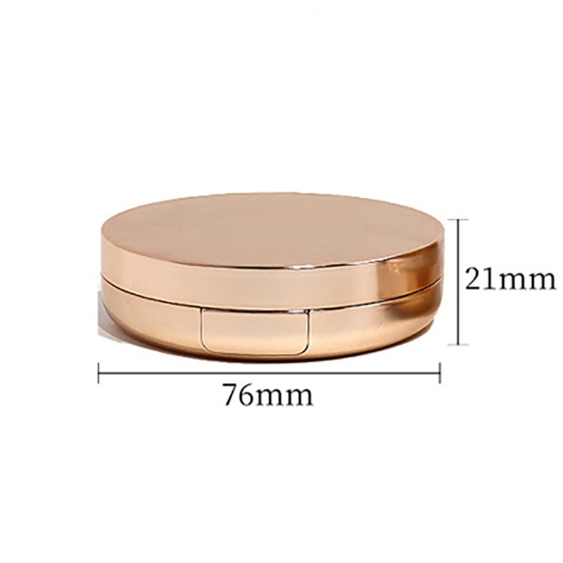 *LyDia甘仔店* DIY 氣墊粉餅 空盒 超薄款 網面 氣墊 電鍍藍 玫瑰金 氣墊腮紅 氣墊外殼+內芯+粉撲-細節圖6