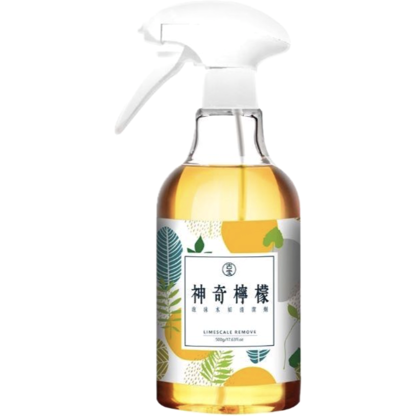 古寶神奇檸檬泡沫水垢清潔劑（有噴頭/補充瓶）-細節圖4