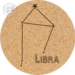 【軟木杯墊】客製化禮品 (十二星座) 小禮物 杯墊 婚禮小物 活動贈品 隔熱墊 客製化贈品 生日禮物 訂製禮品-規格圖6