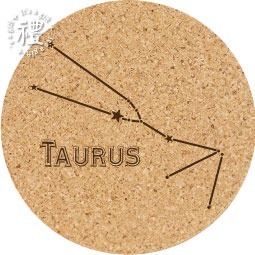 【軟木杯墊】客製化禮品 (十二星座) 小禮物 杯墊 婚禮小物 活動贈品 隔熱墊 客製化贈品 生日禮物 訂製禮品-規格圖6