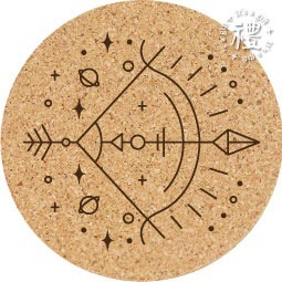 【軟木杯墊】客製化禮品 (十二星座) 小禮物 杯墊 婚禮小物 活動贈品 隔熱墊 客製化贈品 生日禮物 訂製禮品-規格圖6