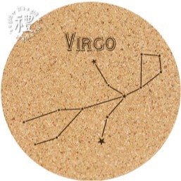 【軟木杯墊】客製化禮品 (十二星座) 小禮物 杯墊 婚禮小物 活動贈品 隔熱墊 客製化贈品 生日禮物 訂製禮品-規格圖6