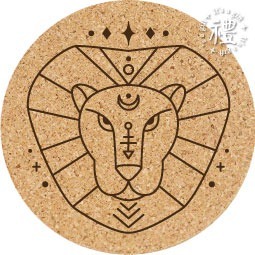 【軟木杯墊】客製化禮品 (十二星座) 小禮物 杯墊 婚禮小物 活動贈品 隔熱墊 客製化贈品 生日禮物 訂製禮品-規格圖6