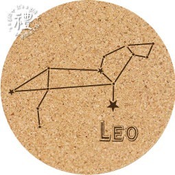 【軟木杯墊】客製化禮品 (十二星座) 小禮物 杯墊 婚禮小物 活動贈品 隔熱墊 客製化贈品 生日禮物 訂製禮品-規格圖6