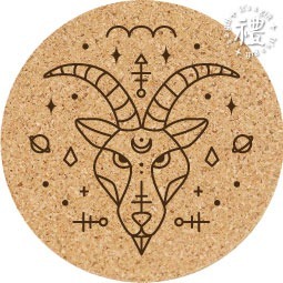 【軟木杯墊】客製化禮品 (十二星座) 小禮物 杯墊 婚禮小物 活動贈品 隔熱墊 客製化贈品 生日禮物 訂製禮品-規格圖6