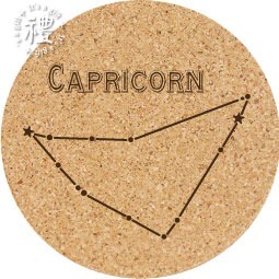 【軟木杯墊】客製化禮品 (十二星座) 小禮物 杯墊 婚禮小物 活動贈品 隔熱墊 客製化贈品 生日禮物 訂製禮品-規格圖6