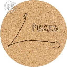 【軟木杯墊】客製化禮品 (十二星座) 小禮物 杯墊 婚禮小物 活動贈品 隔熱墊 客製化贈品 生日禮物 訂製禮品-規格圖6