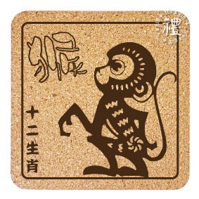【軟木杯墊】 客製化禮品 (十二生肖) 小禮物 杯墊 婚禮小物 活動贈品 隔熱墊 客製化贈品 生日禮物 訂製禮品-規格圖6