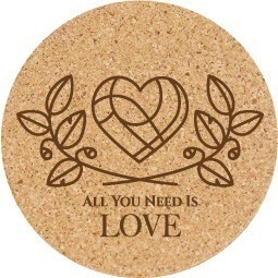 【軟木杯墊】婚禮小禮品 杯墊 (婚禮∣愛情∣情人節) 客製化禮品 小禮物 活動贈品 客製化贈品 生日禮物 訂製禮品-規格圖4