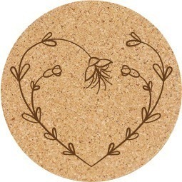 【軟木杯墊】婚禮小禮品 杯墊 (婚禮∣愛情∣情人節) 客製化禮品 小禮物 活動贈品 客製化贈品 生日禮物 訂製禮品-規格圖4