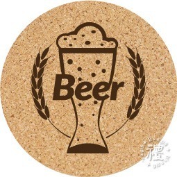【軟木杯墊】開店小禮品 (啤酒∣Beer∣居酒屋) 杯墊 客製化禮品 小禮物 活動贈品 客製化贈品 生日禮物 訂製禮品-規格圖4