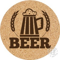 【軟木杯墊】開店小禮品 (啤酒∣Beer∣居酒屋) 杯墊 客製化禮品 小禮物 活動贈品 客製化贈品 生日禮物 訂製禮品-規格圖4