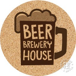 【軟木杯墊】開店小禮品 (啤酒∣Beer∣居酒屋) 杯墊 客製化禮品 小禮物 活動贈品 客製化贈品 生日禮物 訂製禮品-規格圖4