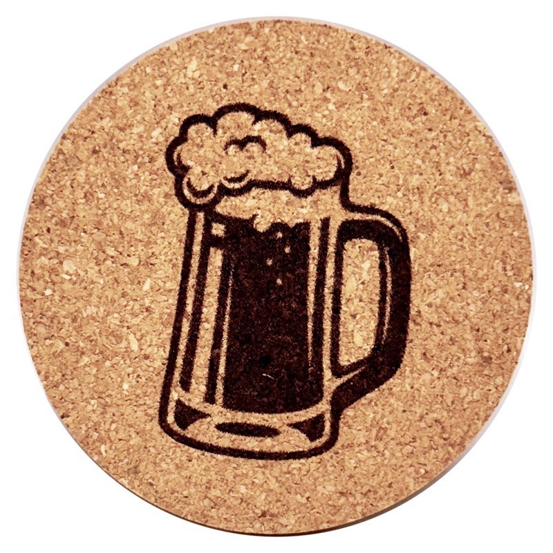 【軟木杯墊】開店小禮品 (啤酒∣Beer∣居酒屋) 杯墊 客製化禮品 小禮物 活動贈品 客製化贈品 生日禮物 訂製禮品-規格圖4
