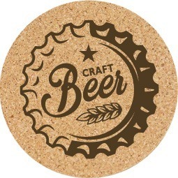 【軟木杯墊】開店小禮品 (啤酒∣Beer∣居酒屋) 杯墊 客製化禮品 小禮物 活動贈品 客製化贈品 生日禮物 訂製禮品-規格圖4