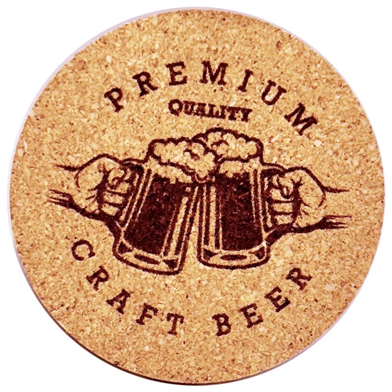 【軟木杯墊】開店小禮品 (啤酒∣Beer∣居酒屋) 杯墊 客製化禮品 小禮物 活動贈品 客製化贈品 生日禮物 訂製禮品-規格圖4
