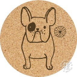 【軟木杯墊】活動贈品 (寵物∣狗 dog) 開店禮物 客製化贈品 小禮品 杯墊 婚禮小物 客製化贈品 生日禮物 記念品-規格圖7