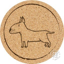 【軟木杯墊】活動贈品 (寵物∣狗 dog) 開店禮物 客製化贈品 小禮品 杯墊 婚禮小物 客製化贈品 生日禮物 記念品-規格圖7