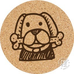 【軟木杯墊】活動贈品 (寵物∣狗 dog) 開店禮物 客製化贈品 小禮品 杯墊 婚禮小物 客製化贈品 生日禮物 記念品-規格圖7