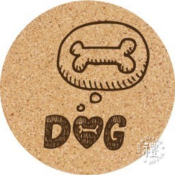 【軟木杯墊】活動贈品 (寵物∣狗 dog) 開店禮物 客製化贈品 小禮品 杯墊 婚禮小物 客製化贈品 生日禮物 記念品-規格圖7