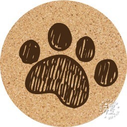 【軟木杯墊】活動贈品 (寵物∣狗 dog) 開店禮物 客製化贈品 小禮品 杯墊 婚禮小物 客製化贈品 生日禮物 記念品-規格圖7