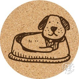 【軟木杯墊】活動贈品 (寵物∣狗 dog) 開店禮物 客製化贈品 小禮品 杯墊 婚禮小物 客製化贈品 生日禮物 記念品-規格圖7
