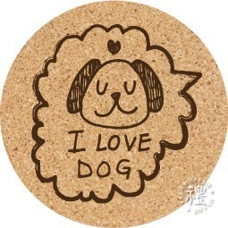 【軟木杯墊】活動贈品 (寵物∣狗 dog) 開店禮物 客製化贈品 小禮品 杯墊 婚禮小物 客製化贈品 生日禮物 記念品-規格圖7