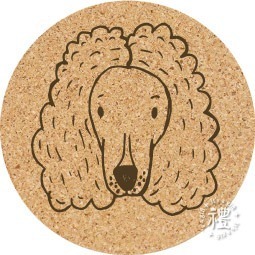 【軟木杯墊】活動贈品 (寵物∣狗 dog) 開店禮物 客製化贈品 小禮品 杯墊 婚禮小物 客製化贈品 生日禮物 記念品-規格圖7
